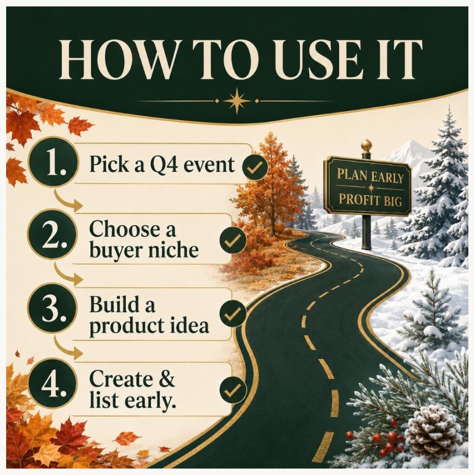 How to use it — four simple steps